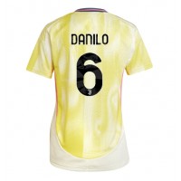 Camisa de Futebol Juventus Danilo Luiz #6 Equipamento Secundário Mulheres 2024-25 Manga Curta